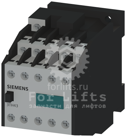 Вспомогательное реле 3TH4373-0AF0 73E EN 50 011 Siemens катушка 110В, 7но+3нз
