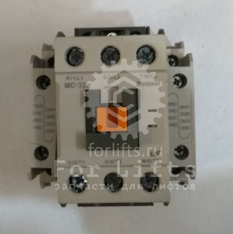 Контактор GMC-32 2a2b 110VAC 50Hz 3-фазы с 2-мя бок доп контактами 2НО+2НЗ 32A 15кВт LS(LG)