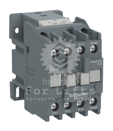 Контактор LC1E2510M5 Schneider Electric катушка 220В АС 25А-400В-AC3 1но
