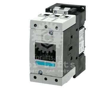 Контактор 3RT1045-1АF00 Siemens 3-полюса, АС-3, 37кВт/400В, US=110 VAC 50 гц, типоразмер S3, винтовы