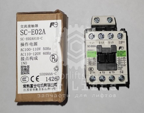 Контактор SC-E02A катушка 110VAC 1NO FUJI