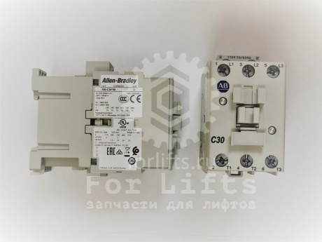 Контактор 100C30KD00 катушка 110VAC 30А 3П 1нз 50-60Гц Allen-Bradley