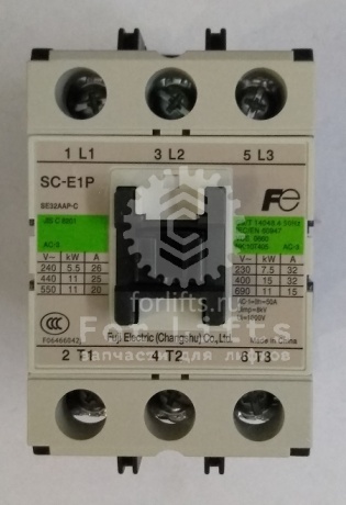 Контактор SC-E1P 220VAC FUJI