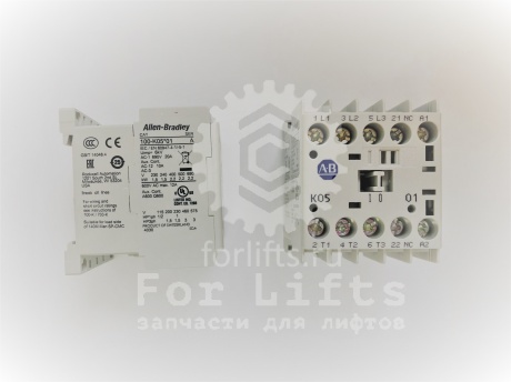 Контактор 100-K05D01 катушка 110VAC 5А 3П 3NO 50-60Гц Allen-Bradley