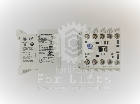 Контактор 100-K05D01 катушка 110VAC 5А 3П 3NO 50-60Гц Allen-Bradley