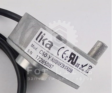 Энкодер LIKA C50-Y-500BNF29/S533B привода ДК DO2000 и D2200 (7 контактов S533B) Otis