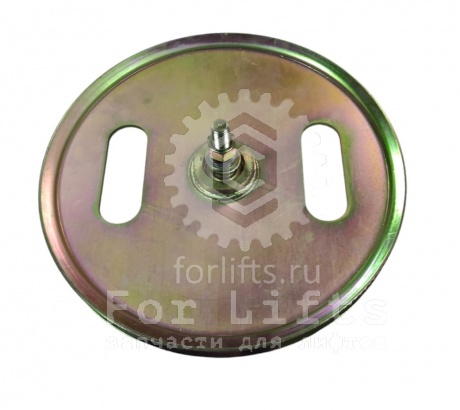 Шкив натяжного устройства D=250мм металлический с подшипником 6201 лифта Sigma