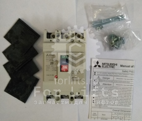 Выключатель NFC60-SMX 3P 20A Mitsubishi