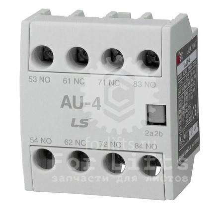 Блок дополнительных контактов (верхний) AU-4 LS 2NO+2NC эскалатора SIGMA