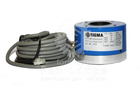 Энкодер QF 12233 (замена - PKT1040-1024-C15C) главного привода  Otis LG Sigma