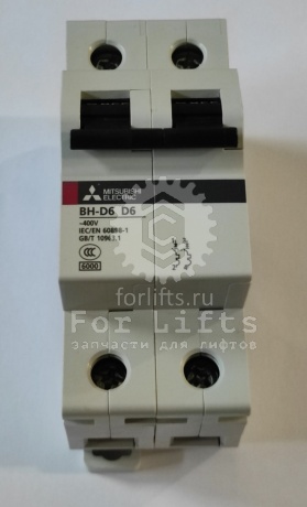 Выключатели BH-D6 D6 2РПО Mitsubishi