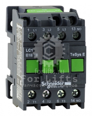 Контактор LC1E1810M5 Schneider Electric катушка 400В 18А АС3 220В-50Гц 1но