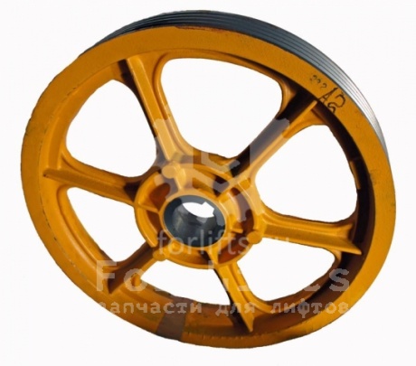 Шкив канатоведущий (КВШ) 620х4х12мм ZAA260A2 Otis