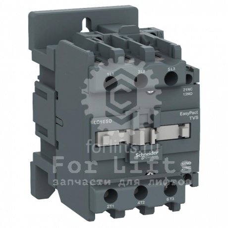 Контактор LC1E50M5  катушка 220В/АС AC-3 Tesys E 50А 400В 50Гц  Schneider Electric