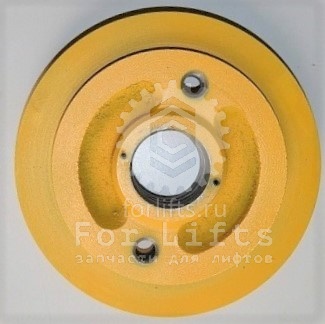 Шкив ограничителя скорости 230 мм (канат 7,8мм) 0411.07.00.008 МЛЗ